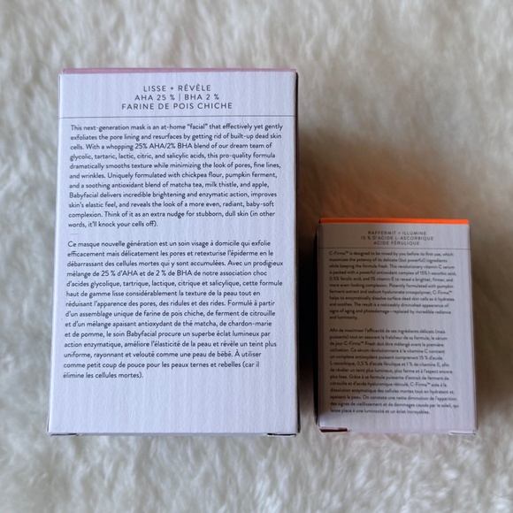 Drunk Elephant Sukari Babyfacial + C-Firma Fresh Day Serum Skincare Bundle - Picture 3 of 7